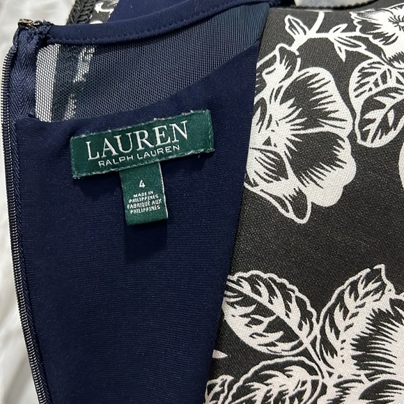 LAUREN Ralph Lauren navy blue maxi gown - Picture 4 of 7